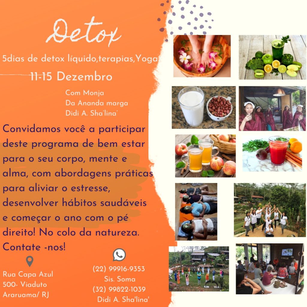 Retiro de detox 2020